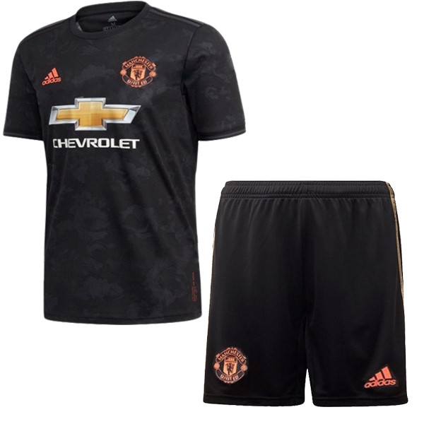 Camiseta Manchester United 3ª Niño 2019-2020 Negro
